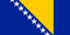 Bosnia-Hercegovina flagg