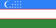 Usbekistan flagg